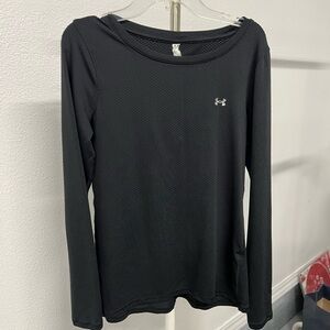 Under Armour Women's Charcoal Long Sleeve Tee